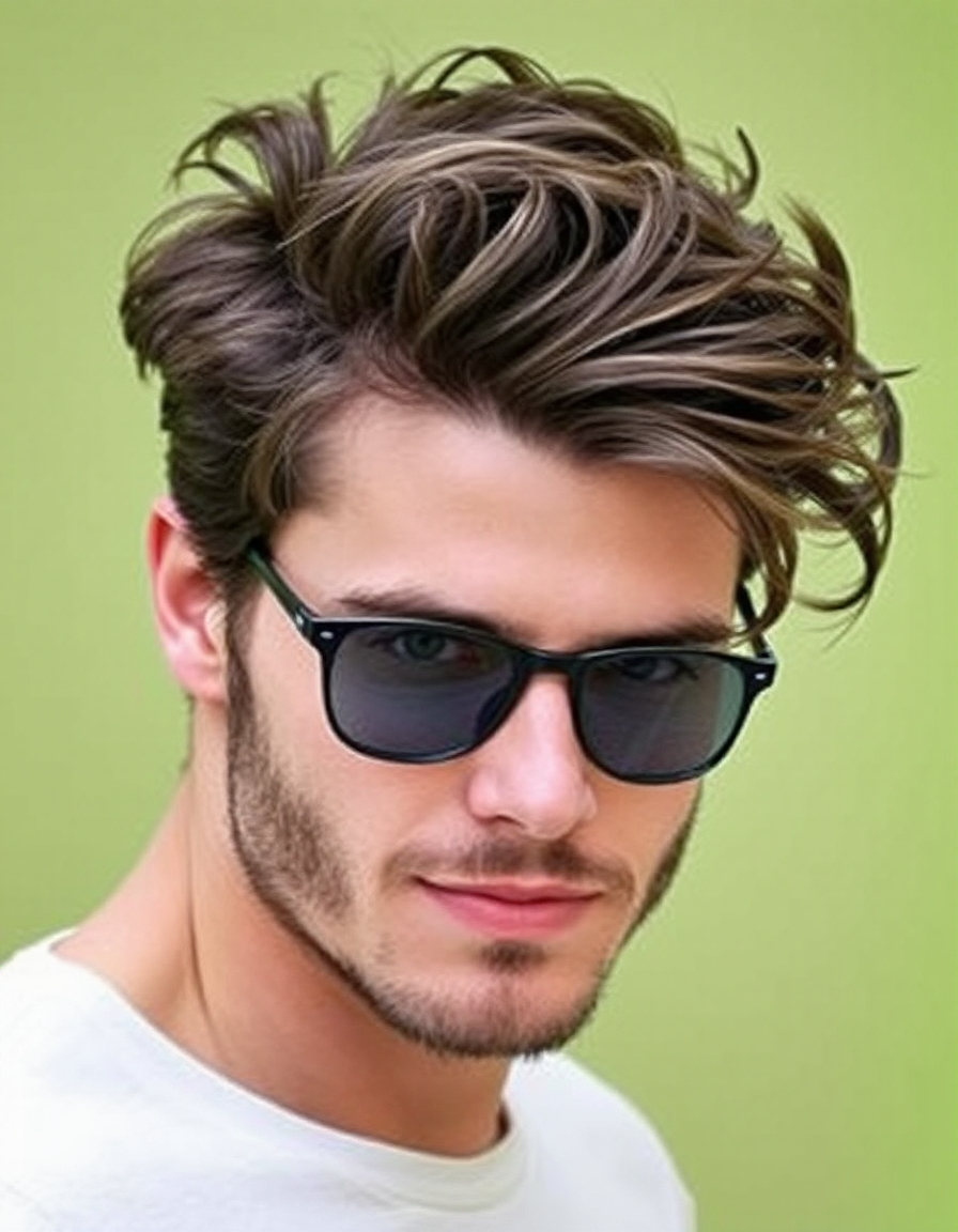 mens messy hairstyles