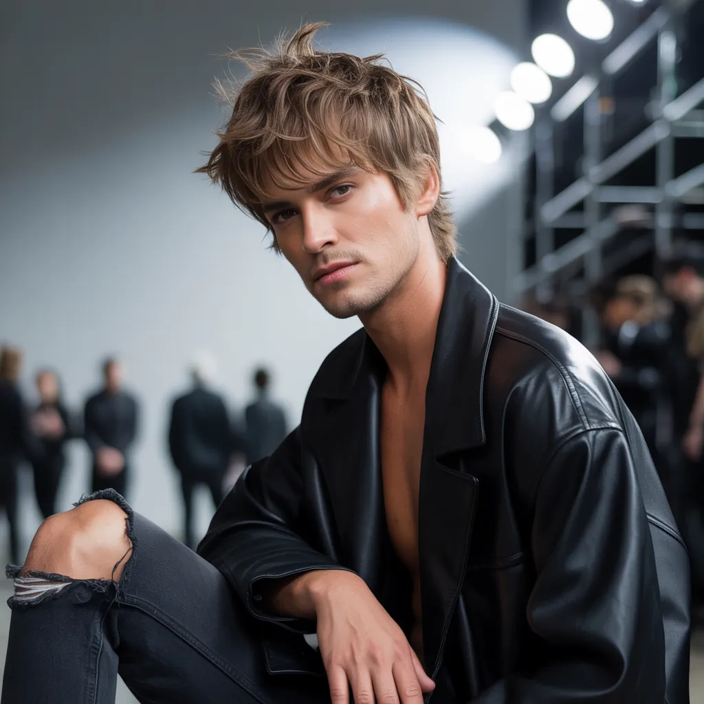 mens messy hairstyles