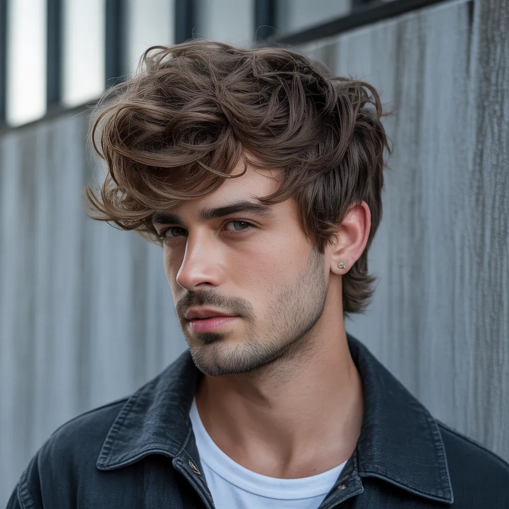 mens messy hairstyles