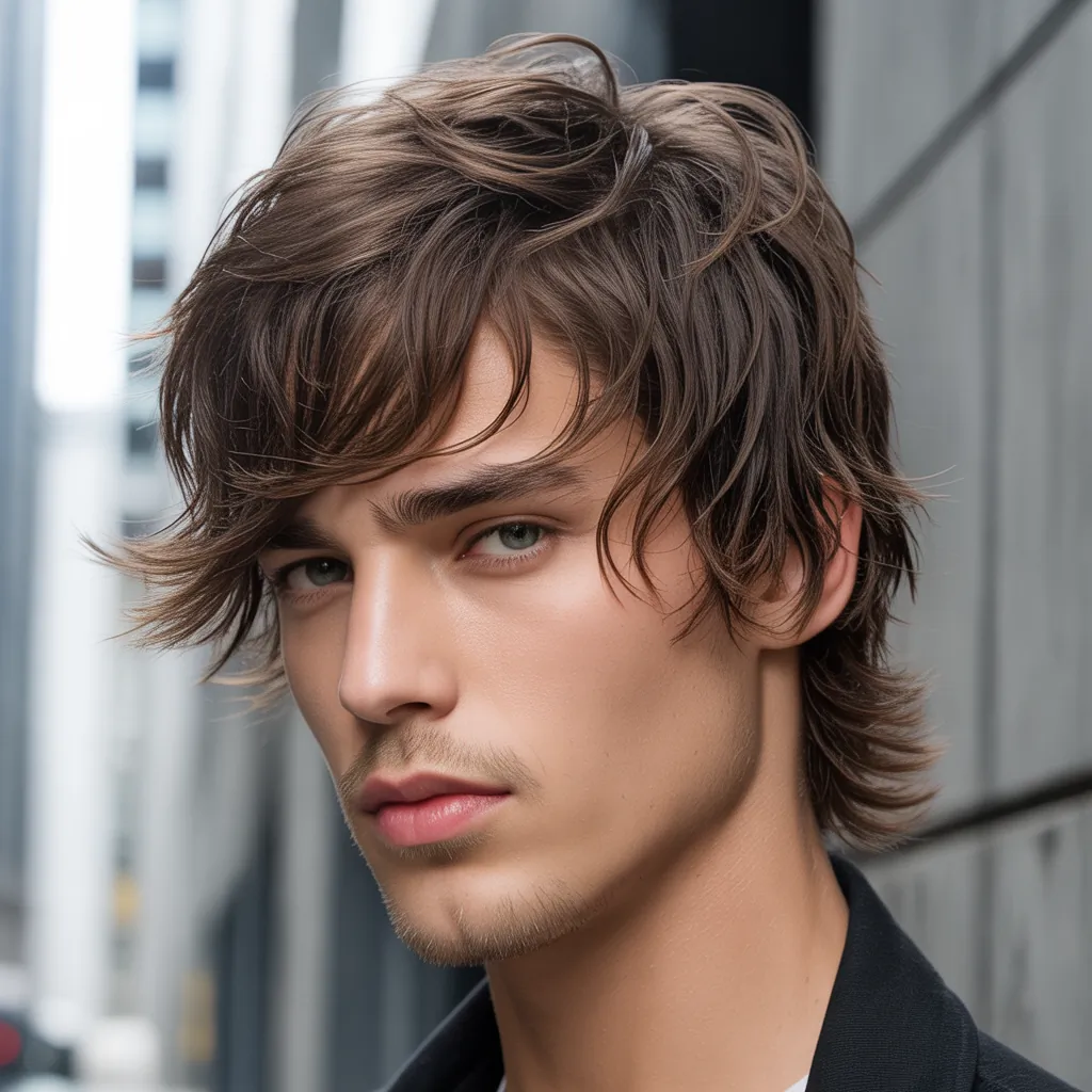mens messy hairstyles