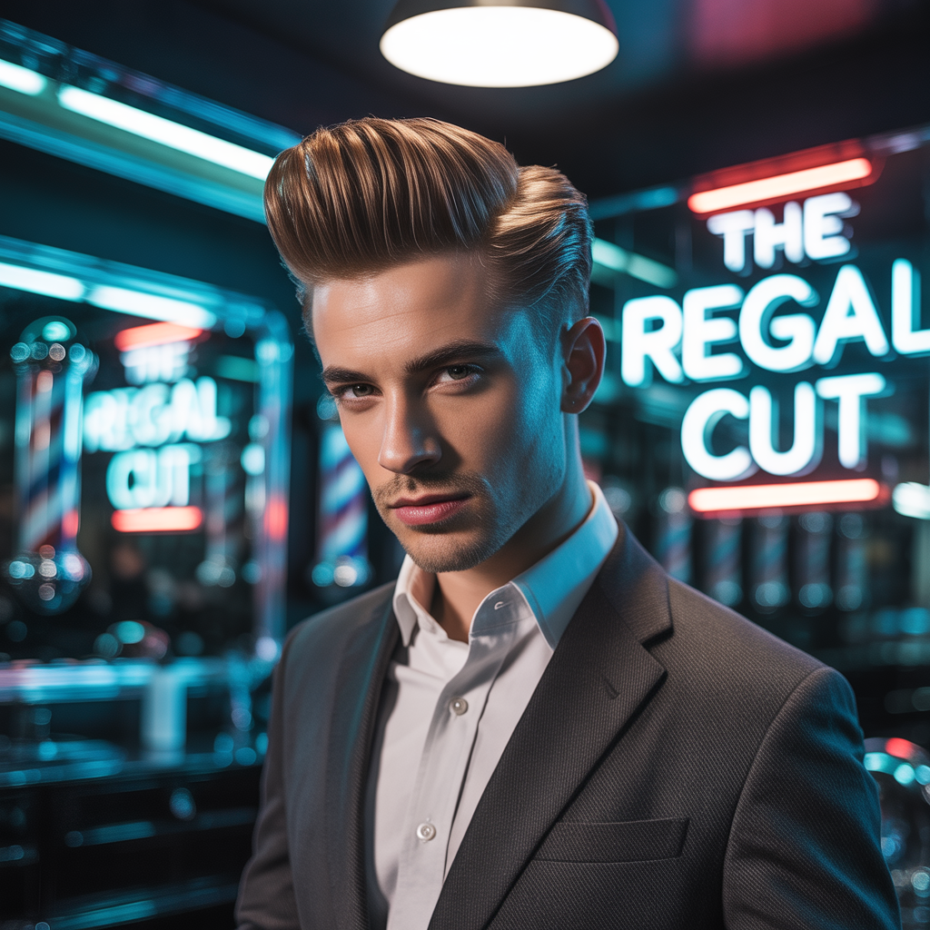 mens pompadour