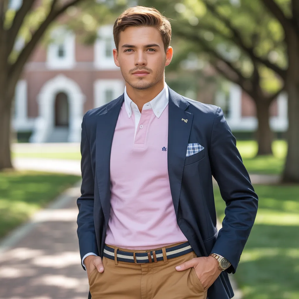 mens preppy looks