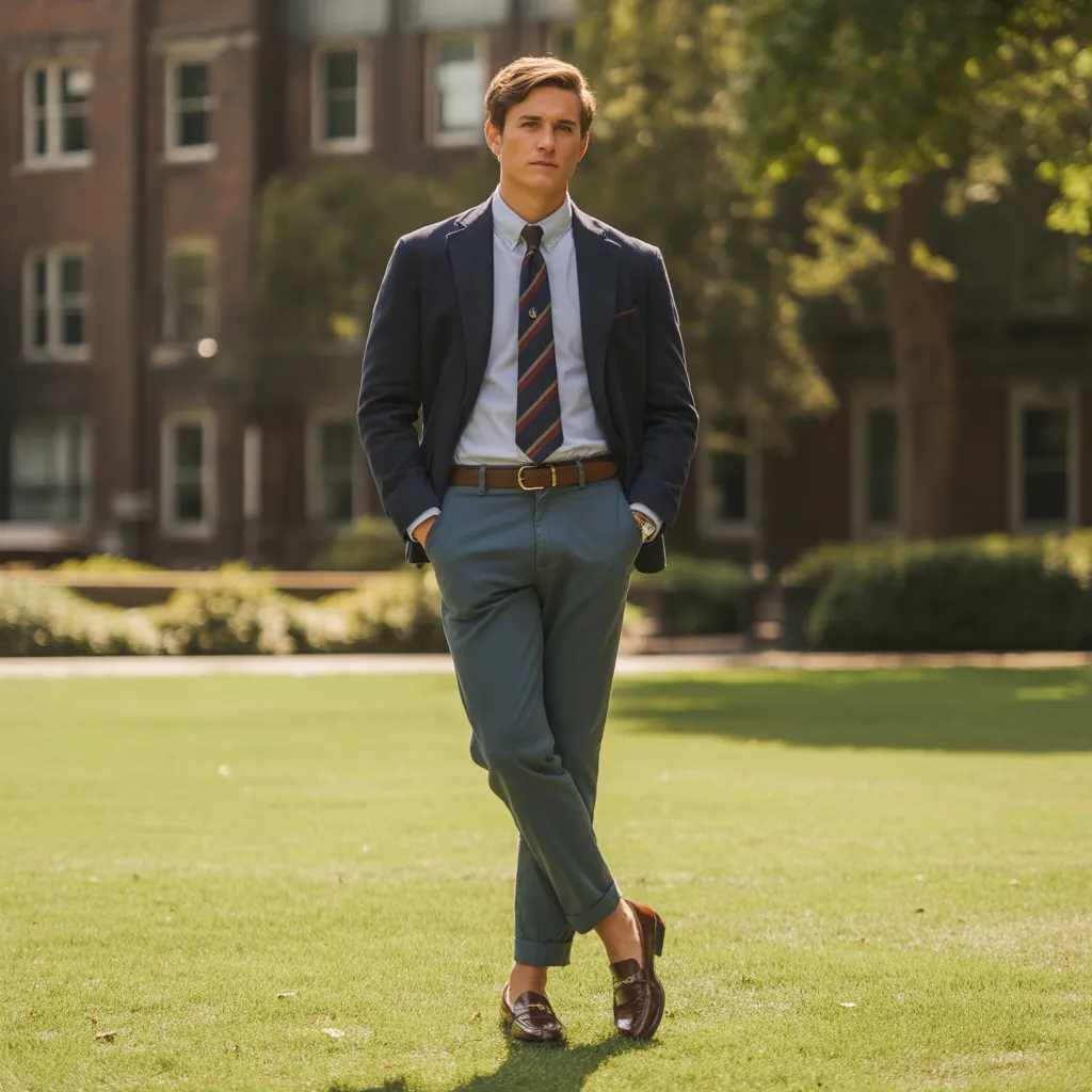 mens preppy looks