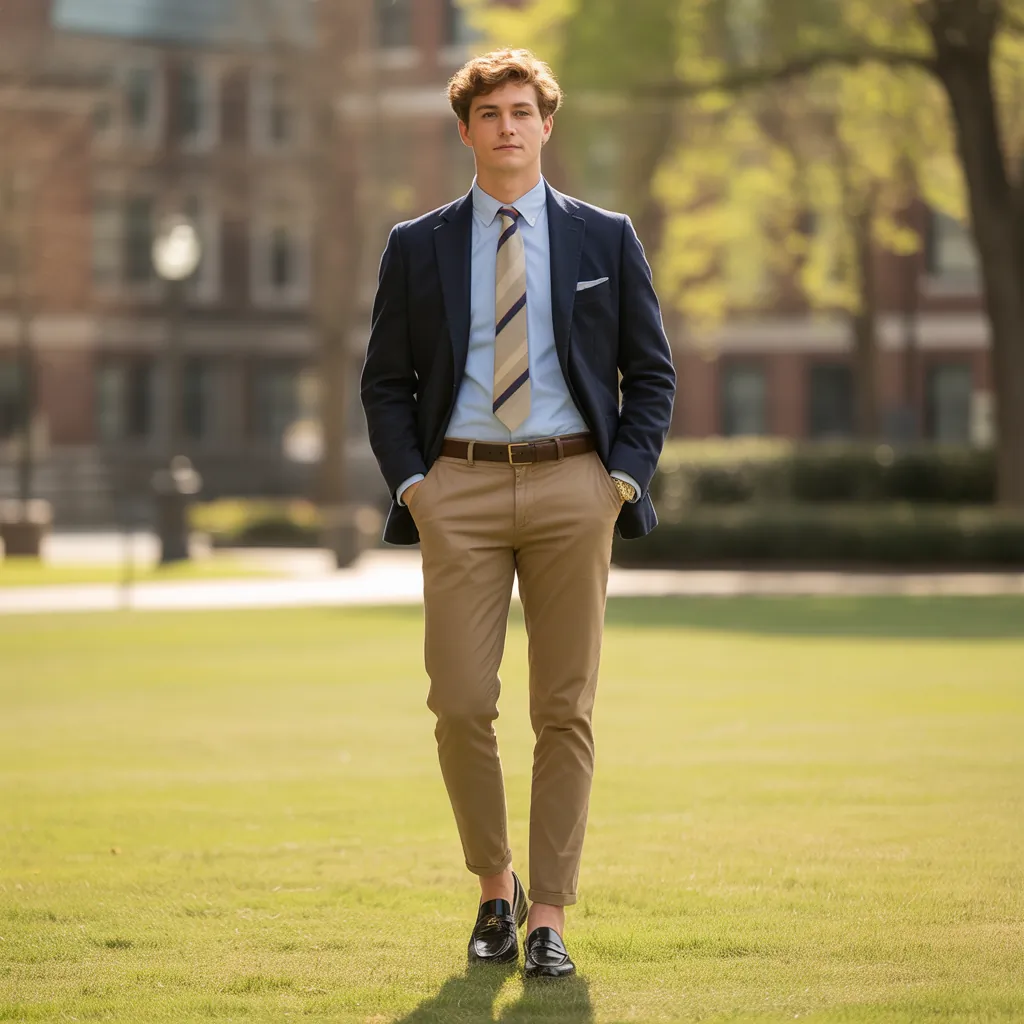 mens preppy looks