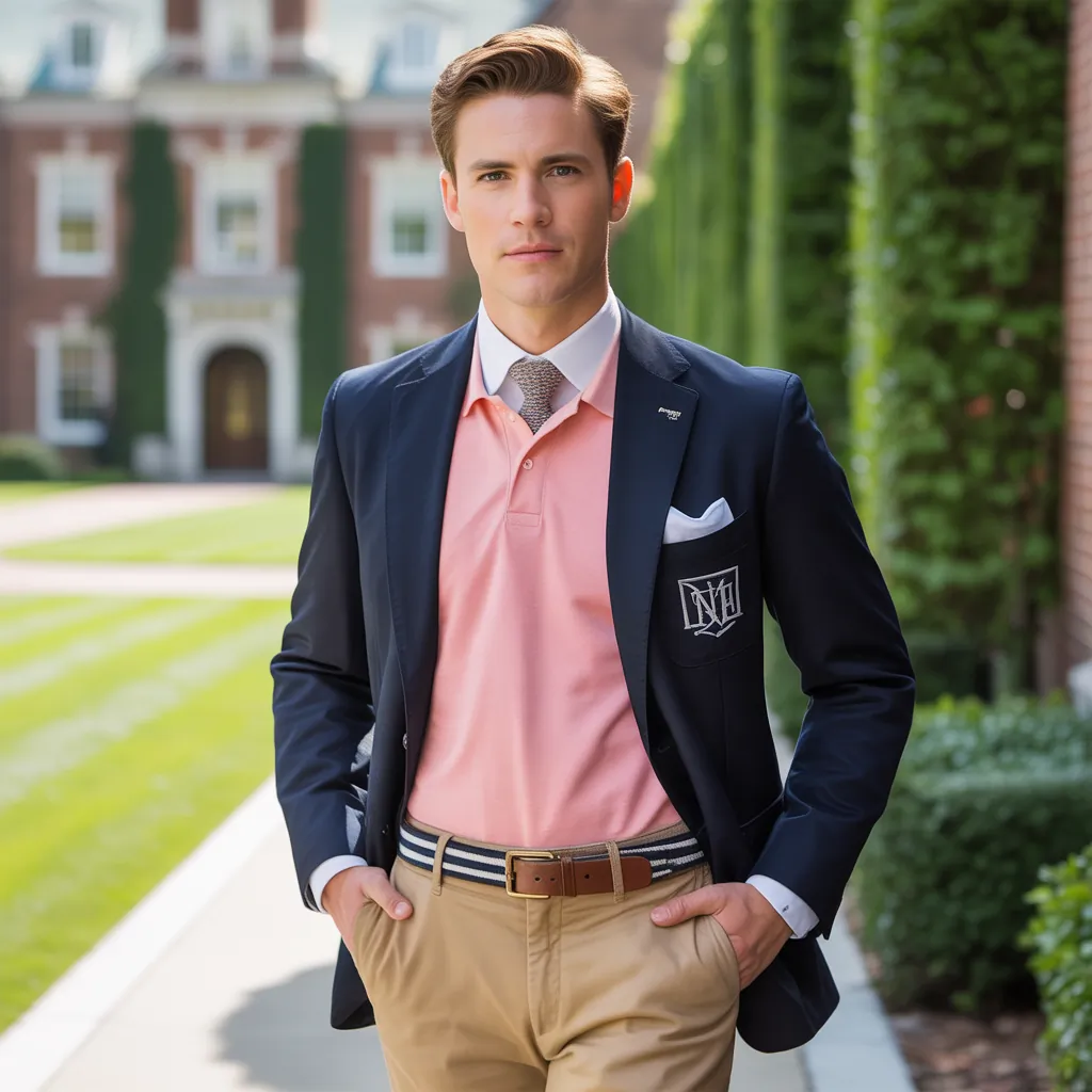mens preppy looks