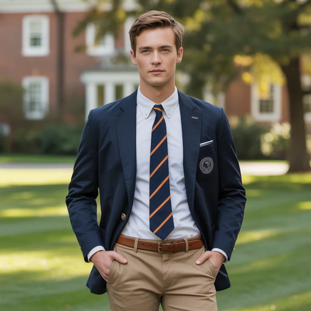 mens preppy looks