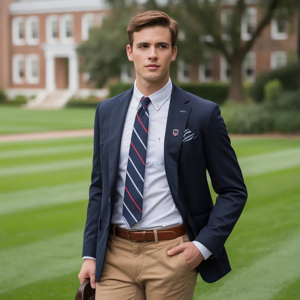 mens preppy looks
