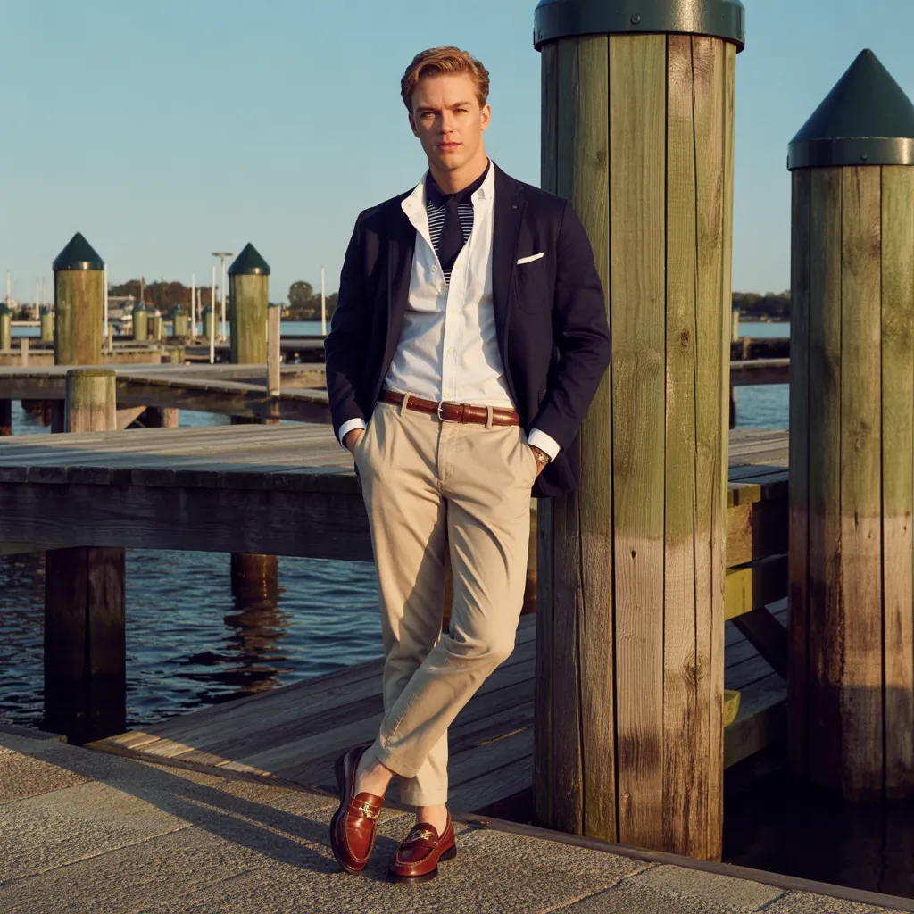 mens preppy looks