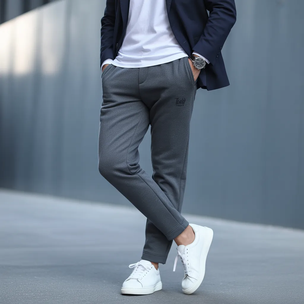 mens sweatpants outfit ideas