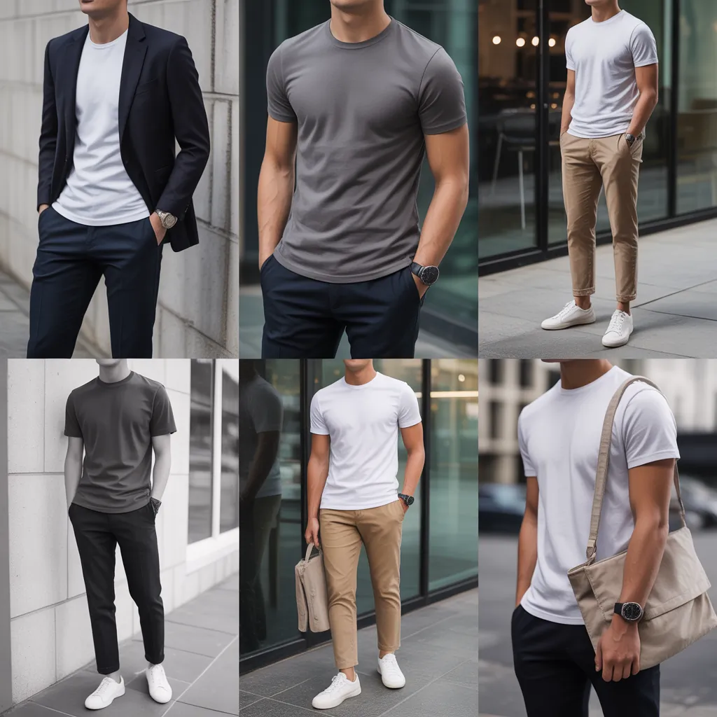 mens t shirt outfit ideas
