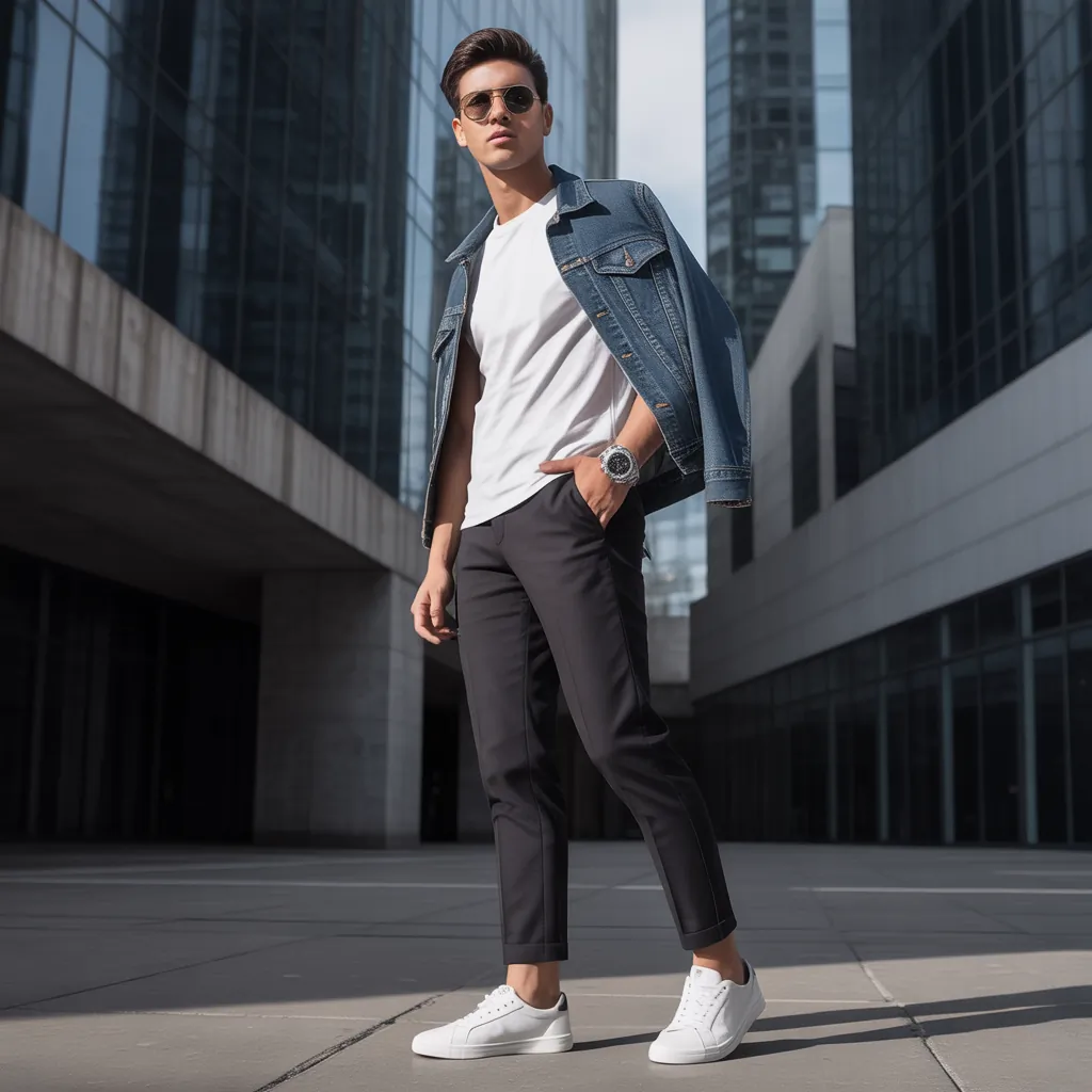 mens t shirt outfit ideas