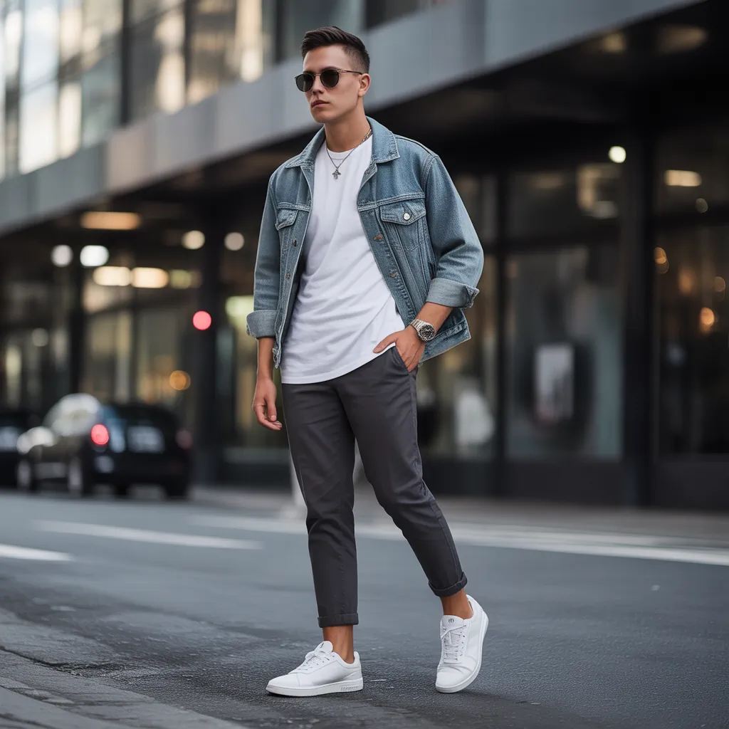 mens t shirt outfit ideas