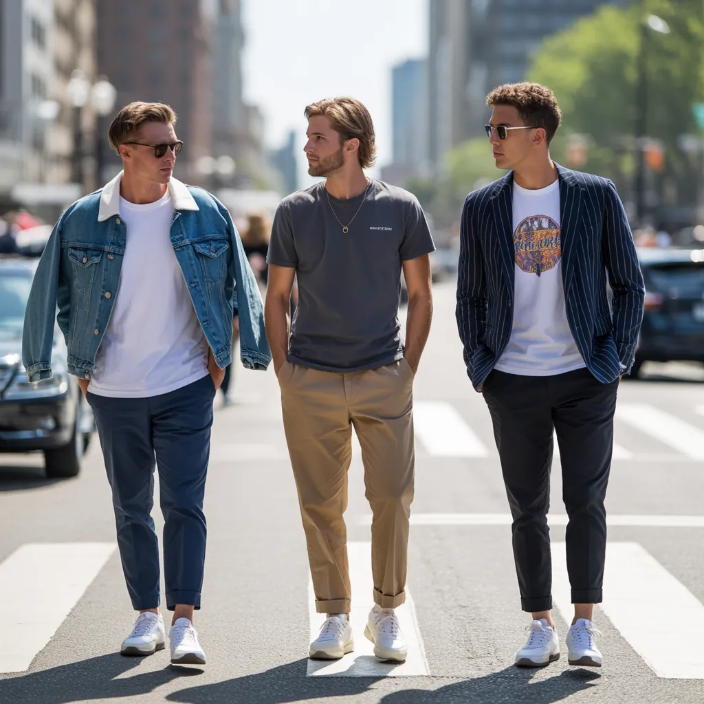 mens t shirt outfit ideas