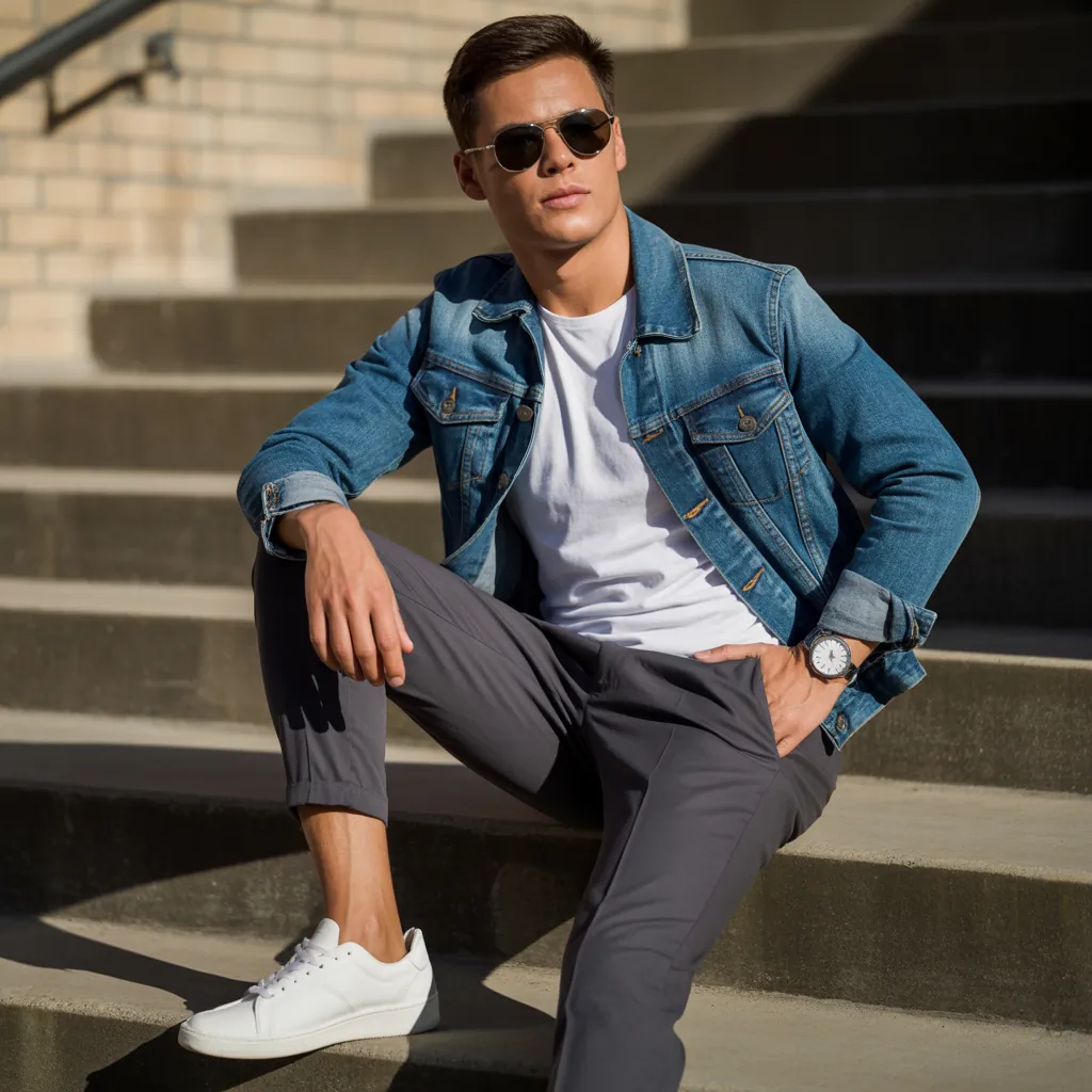 mens t shirt outfit ideas