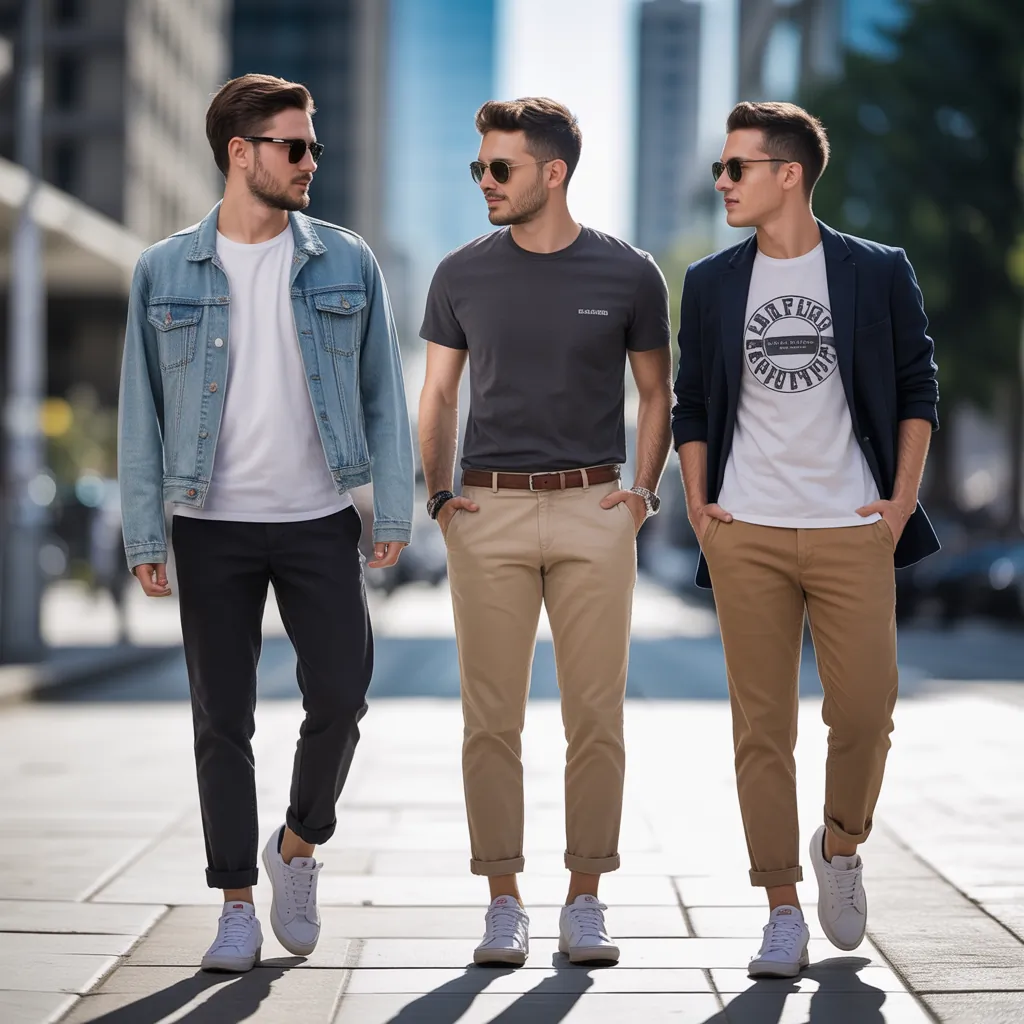 mens t shirt outfit ideas