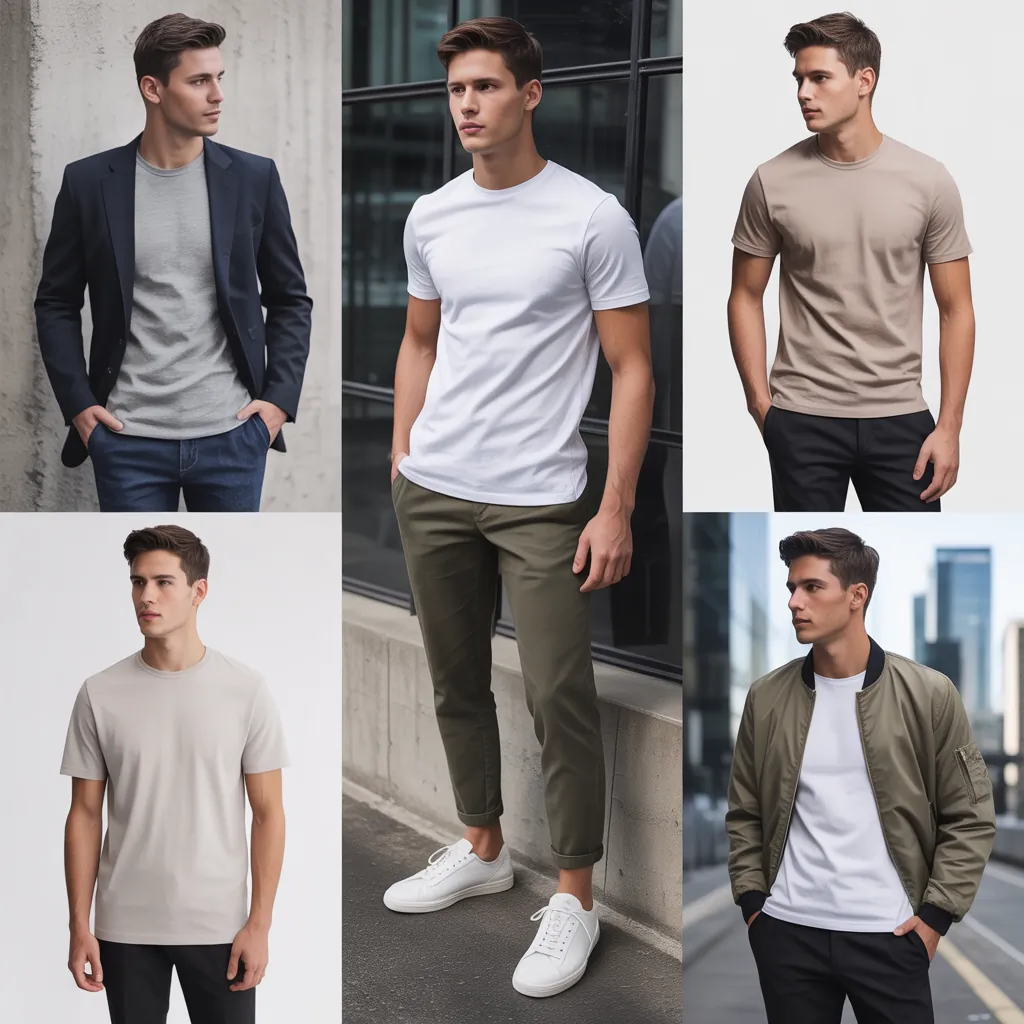 mens t shirt outfit ideas