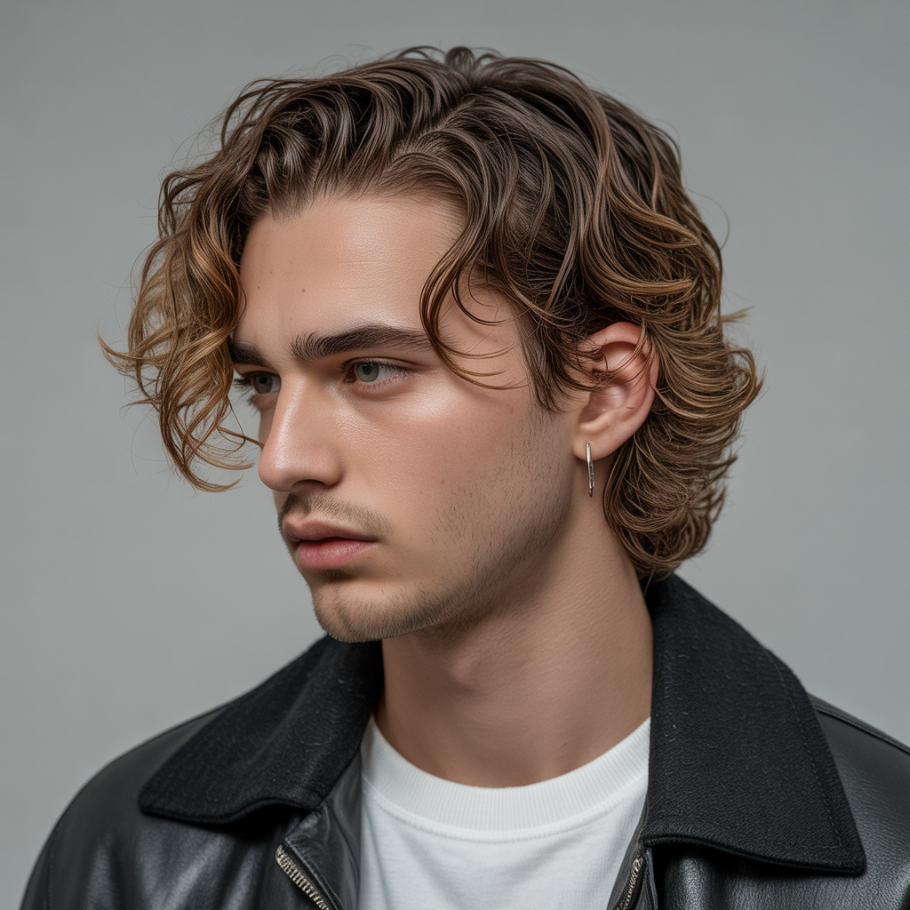mens wavy hairstyles