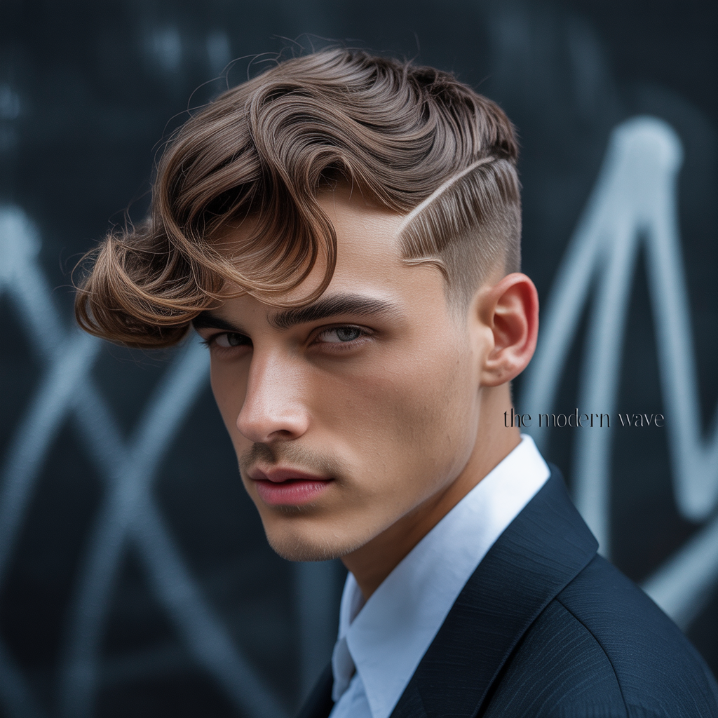 mens wavy hairstyles