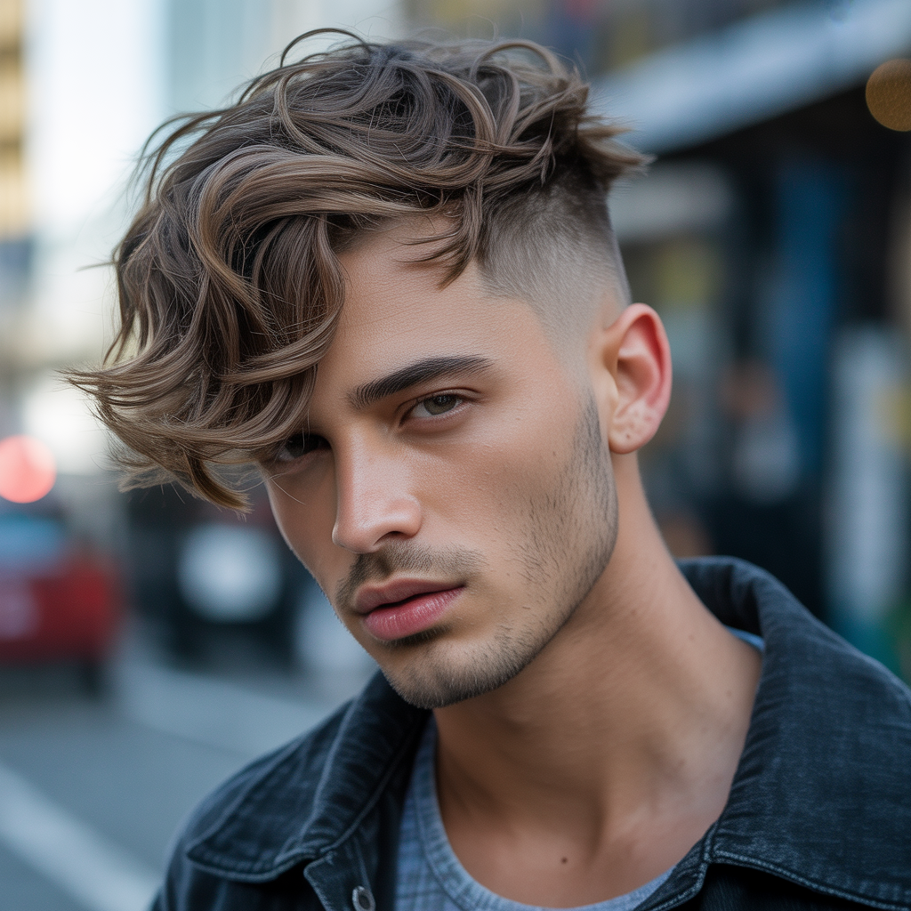 mens wavy hairstyles