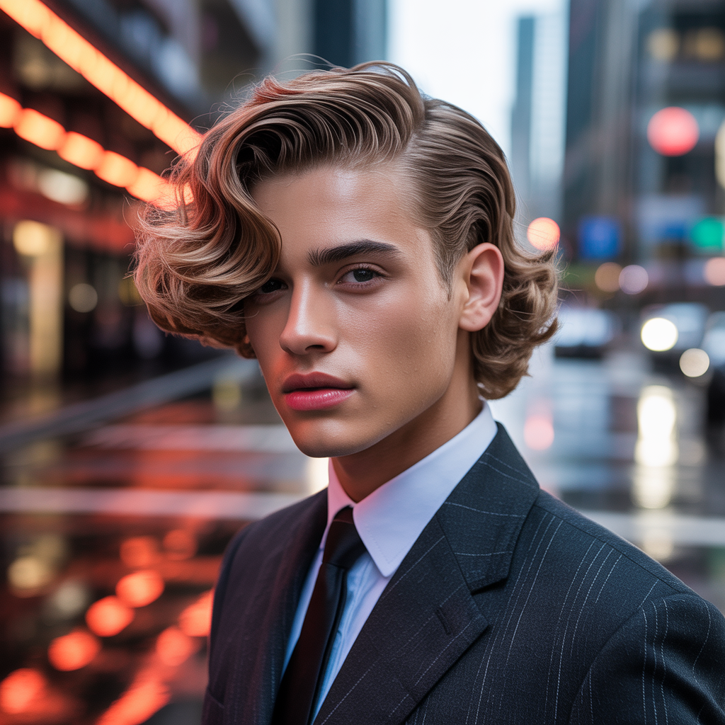 mens wavy hairstyles