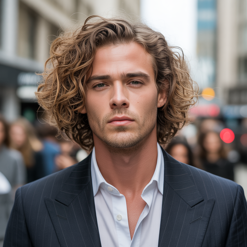 mens wavy hairstyles