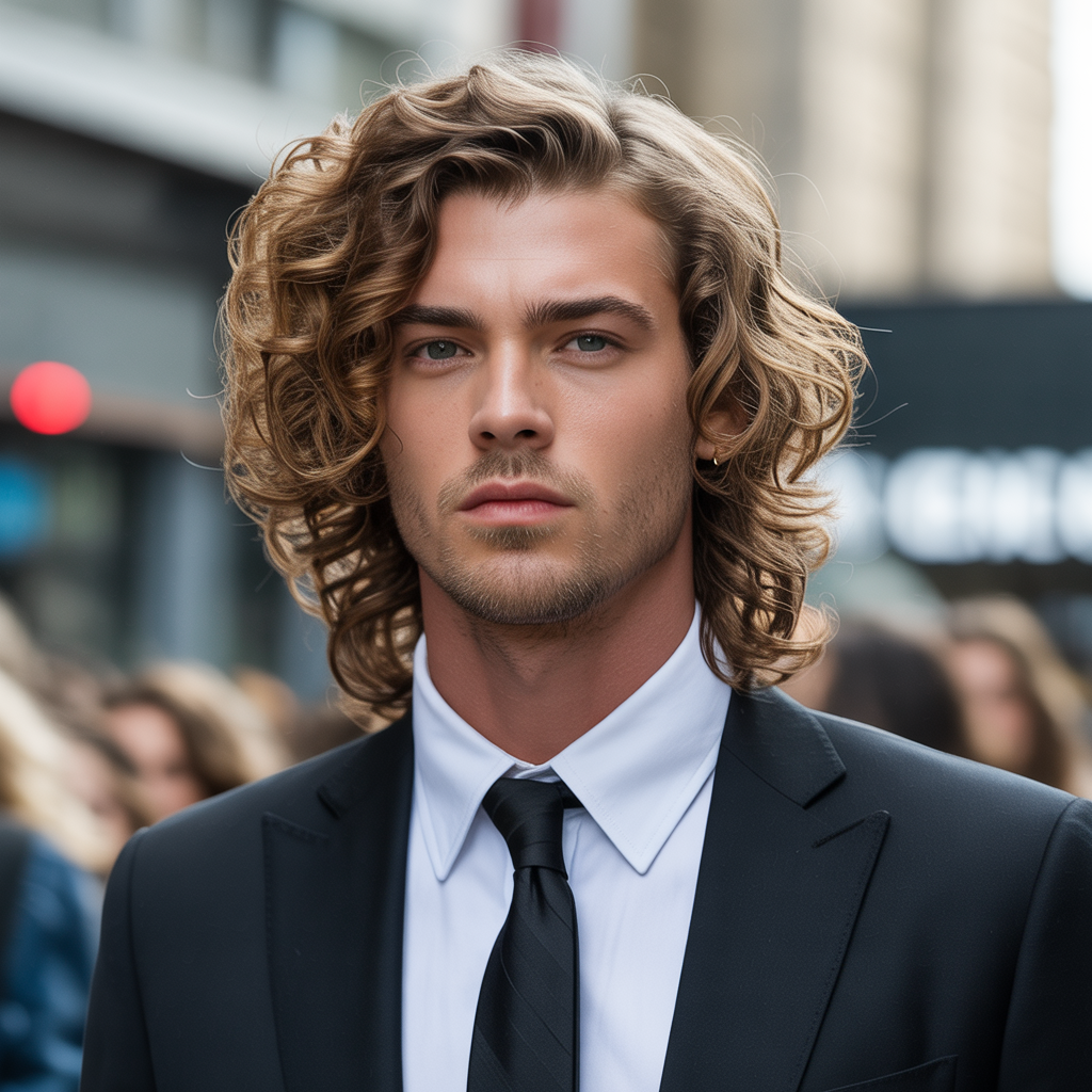 mens wavy hairstyles