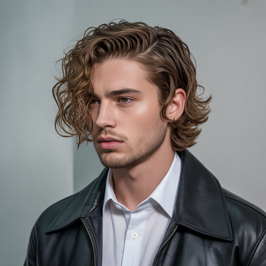 mens wavy hairstyles