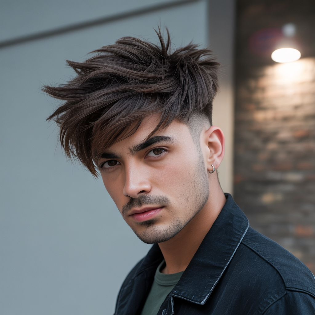 mens wolf cut styles