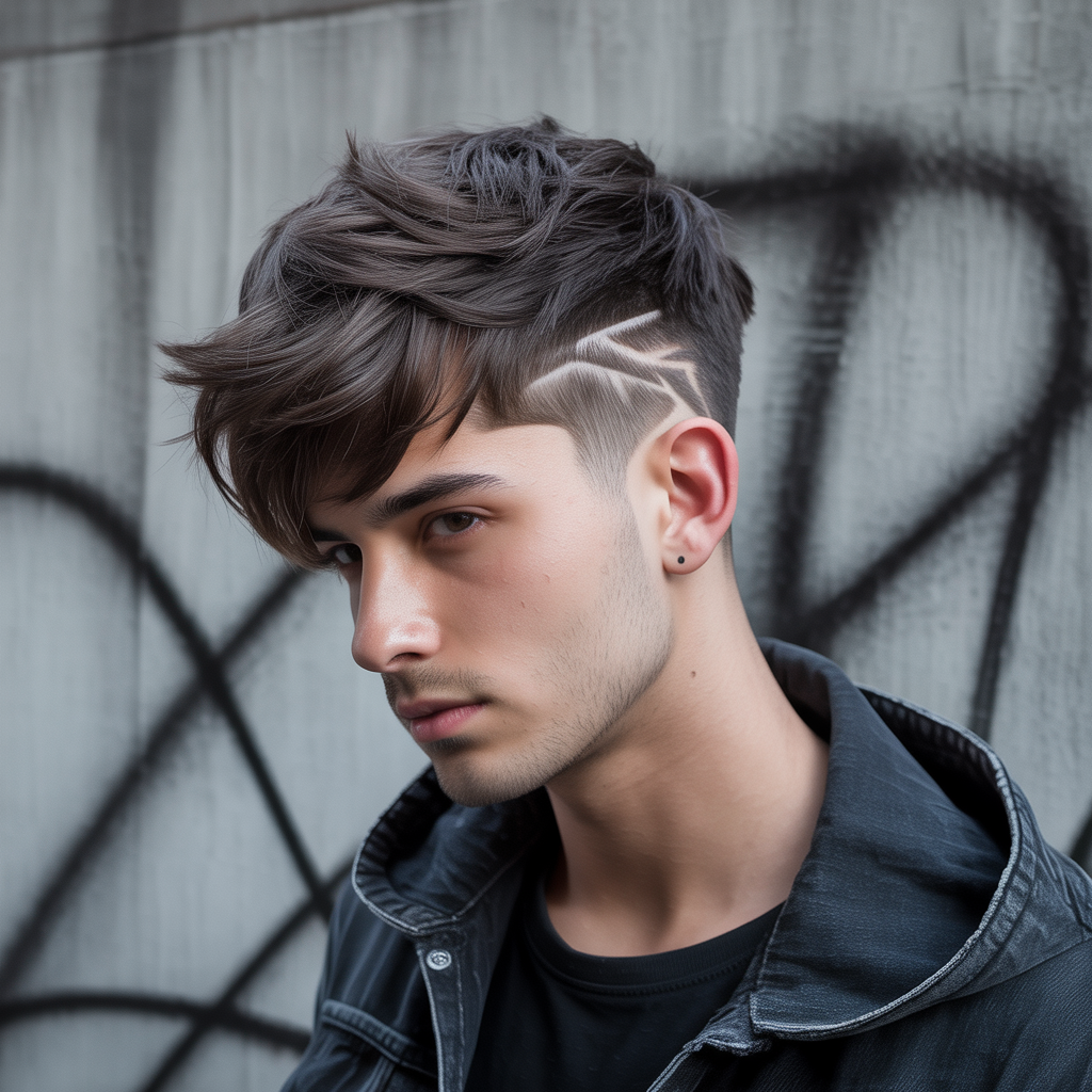 mens wolf cut styles