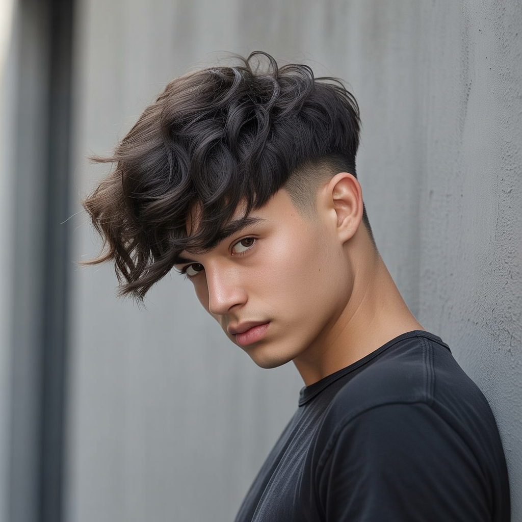 mens wolf cut styles