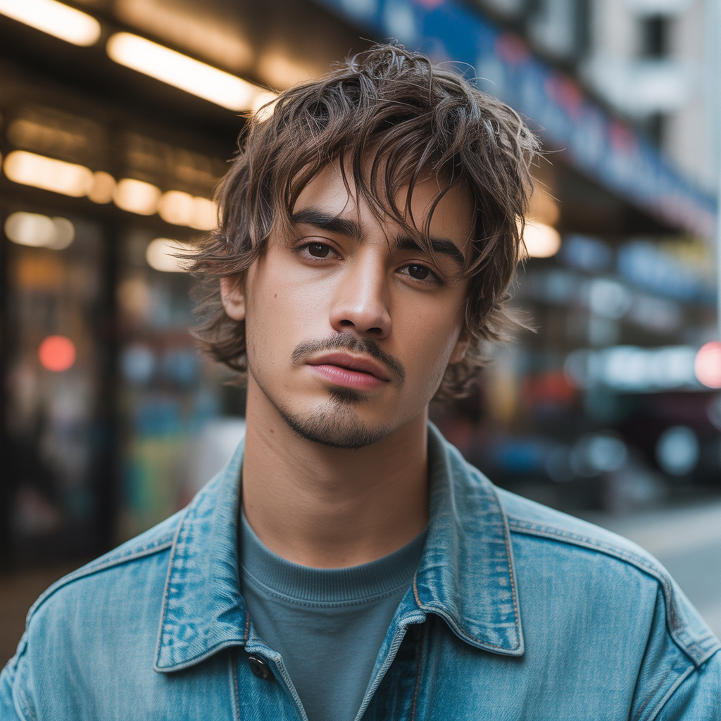 messy boy haircuts