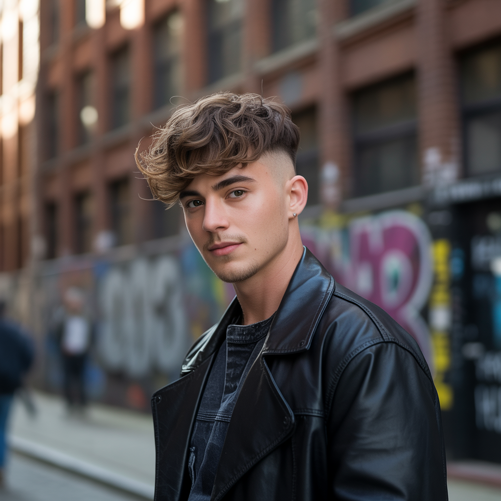 messy boy haircuts