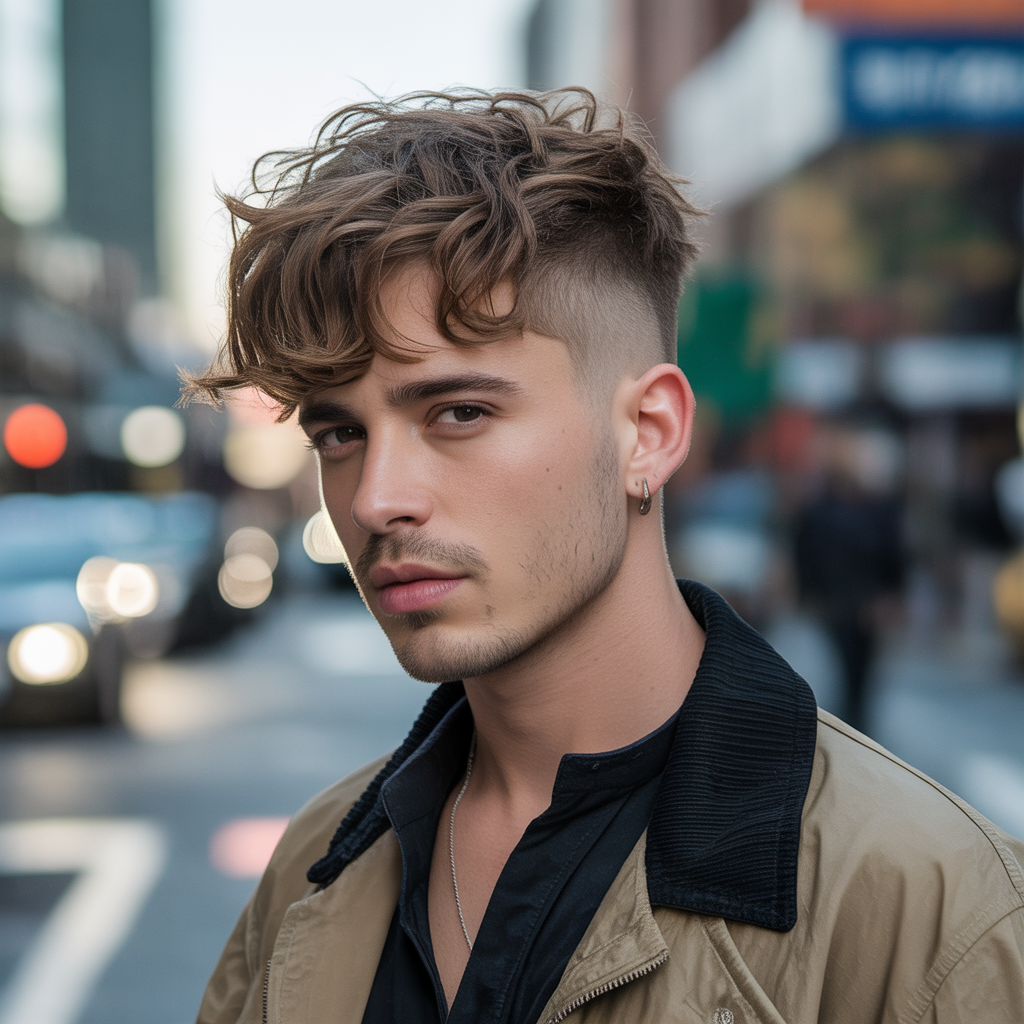 messy boy haircuts