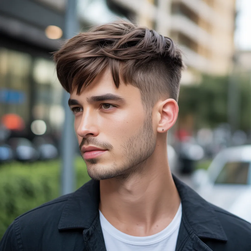 mid length haircut for fine hair