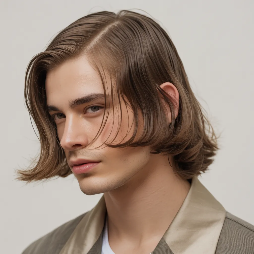mid length haircut for fine hair