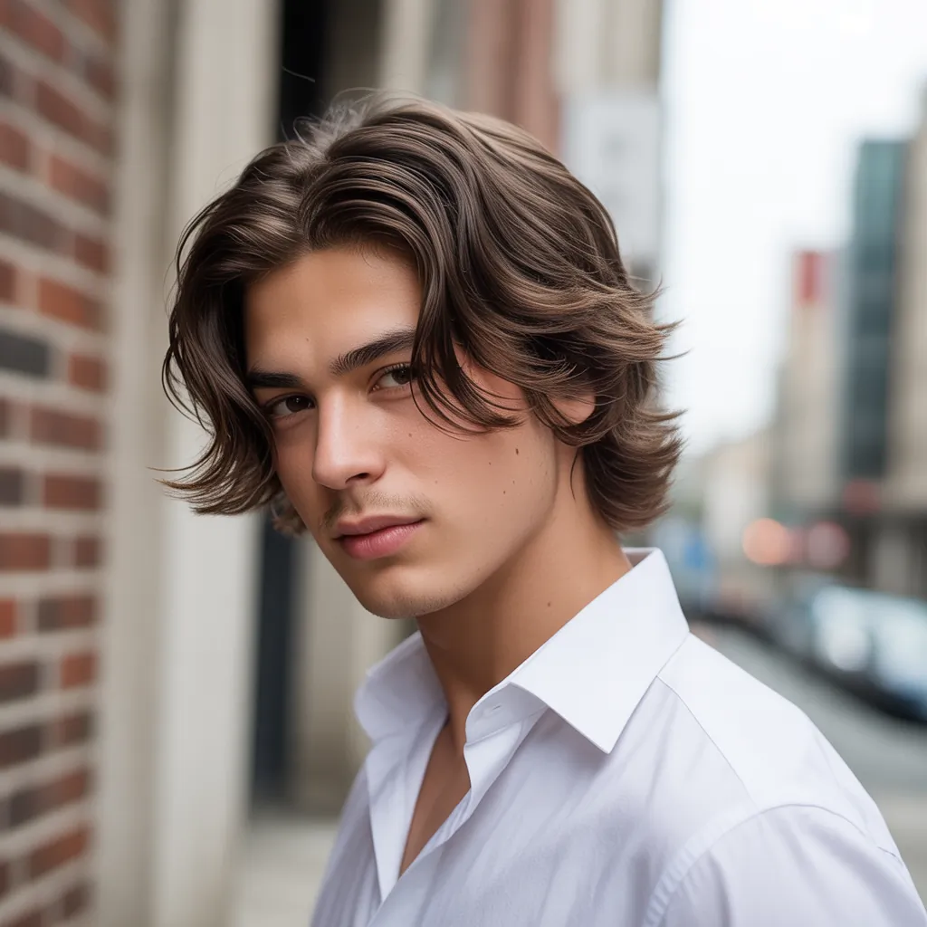 mid length haircut for fine hair