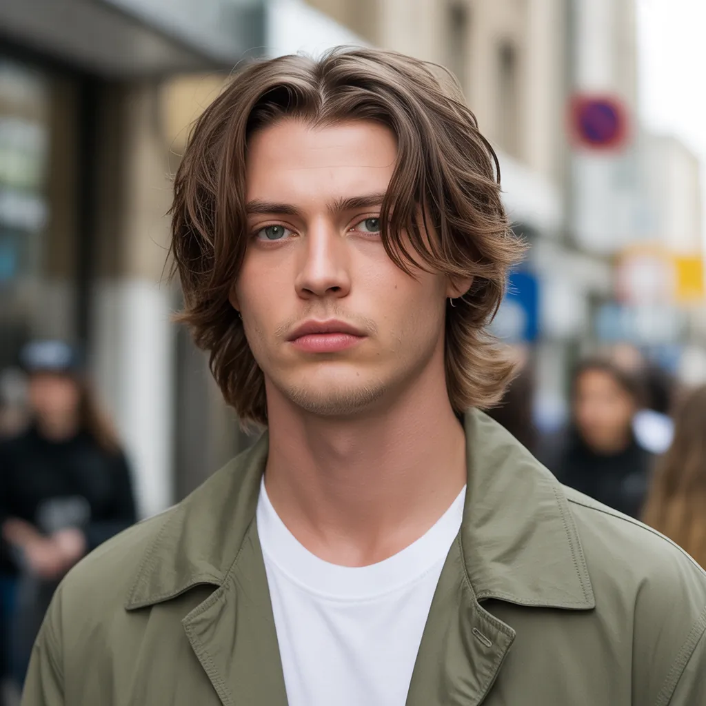 mid length haircut for fine hair