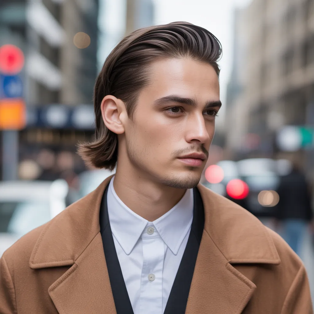 mid length haircut for fine hair