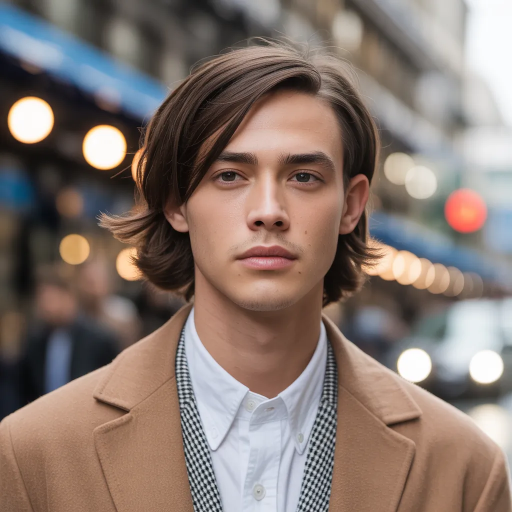 mid length haircut for fine hair