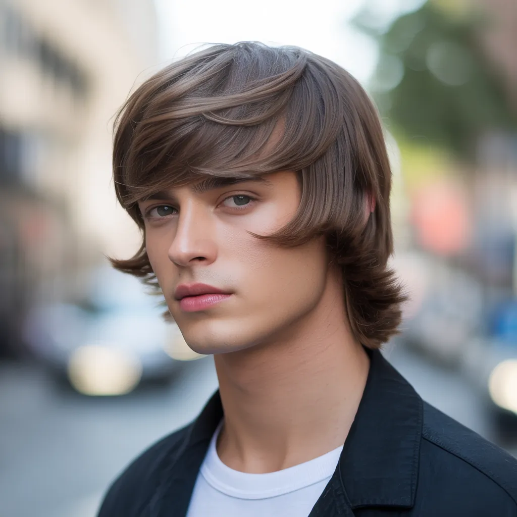 mid length haircut for fine hair