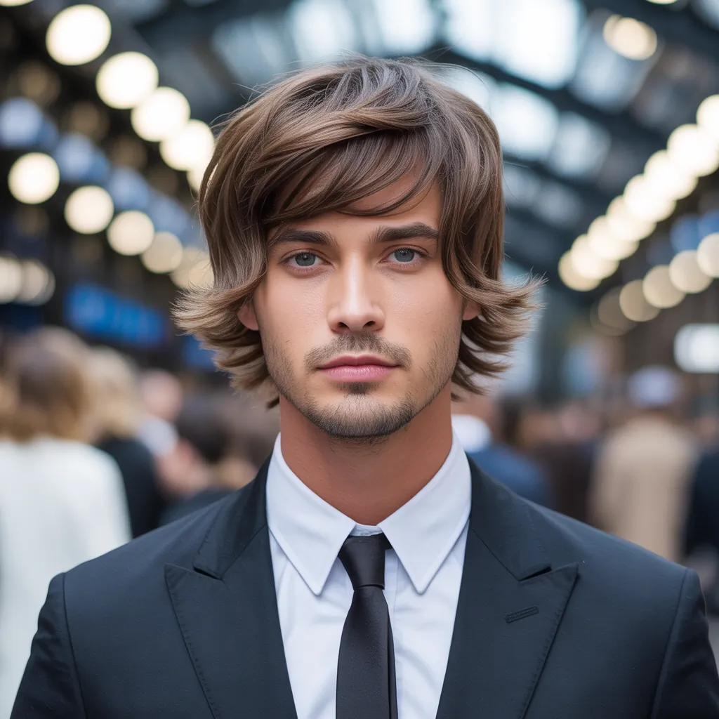 mid length haircut for fine hair