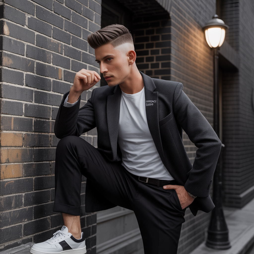mid taper fade