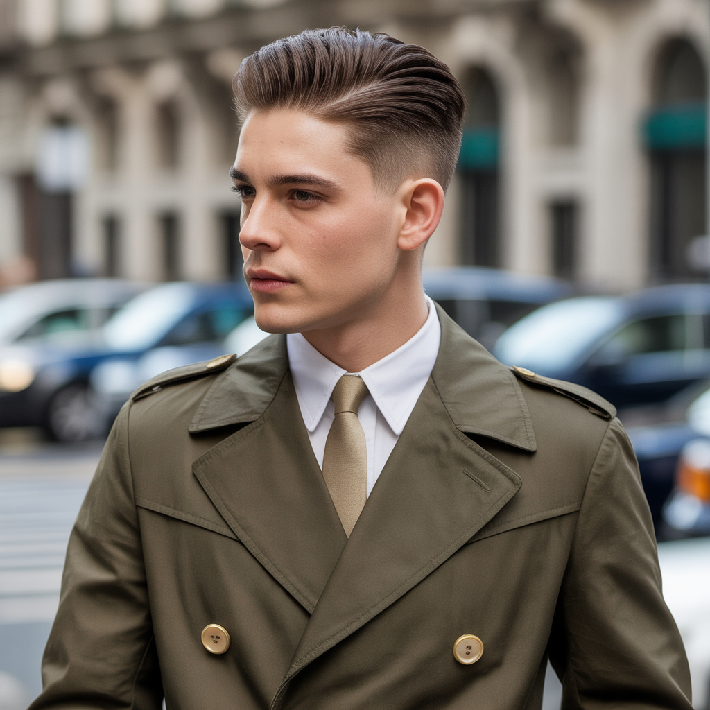 military comb over
