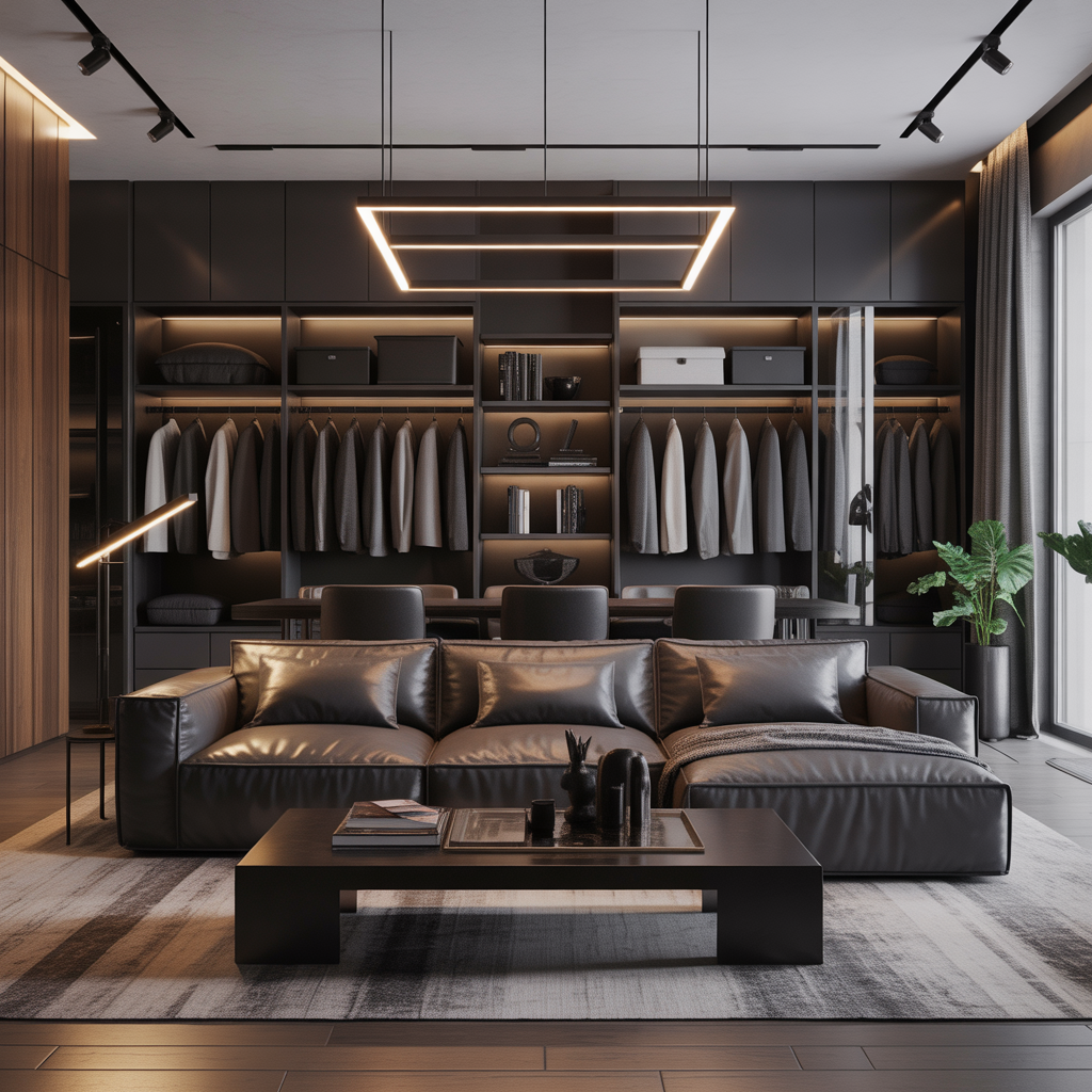 modern bachelor pad furniture ideas