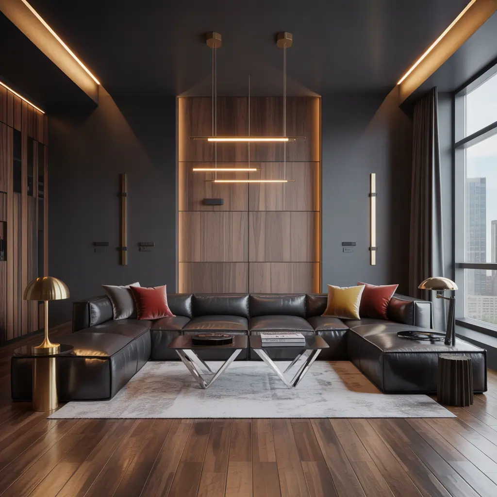 modern bachelor pad furniture ideas