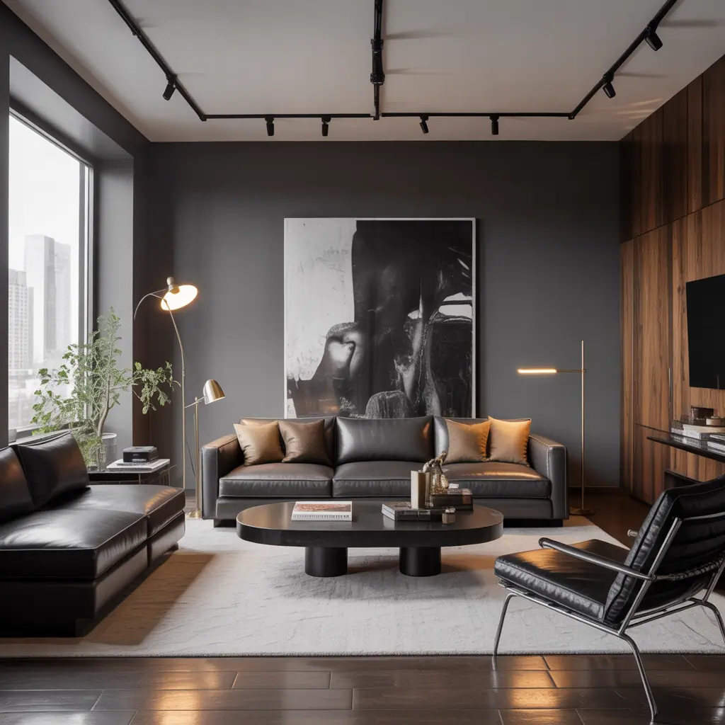 modern bachelor pad furniture ideas