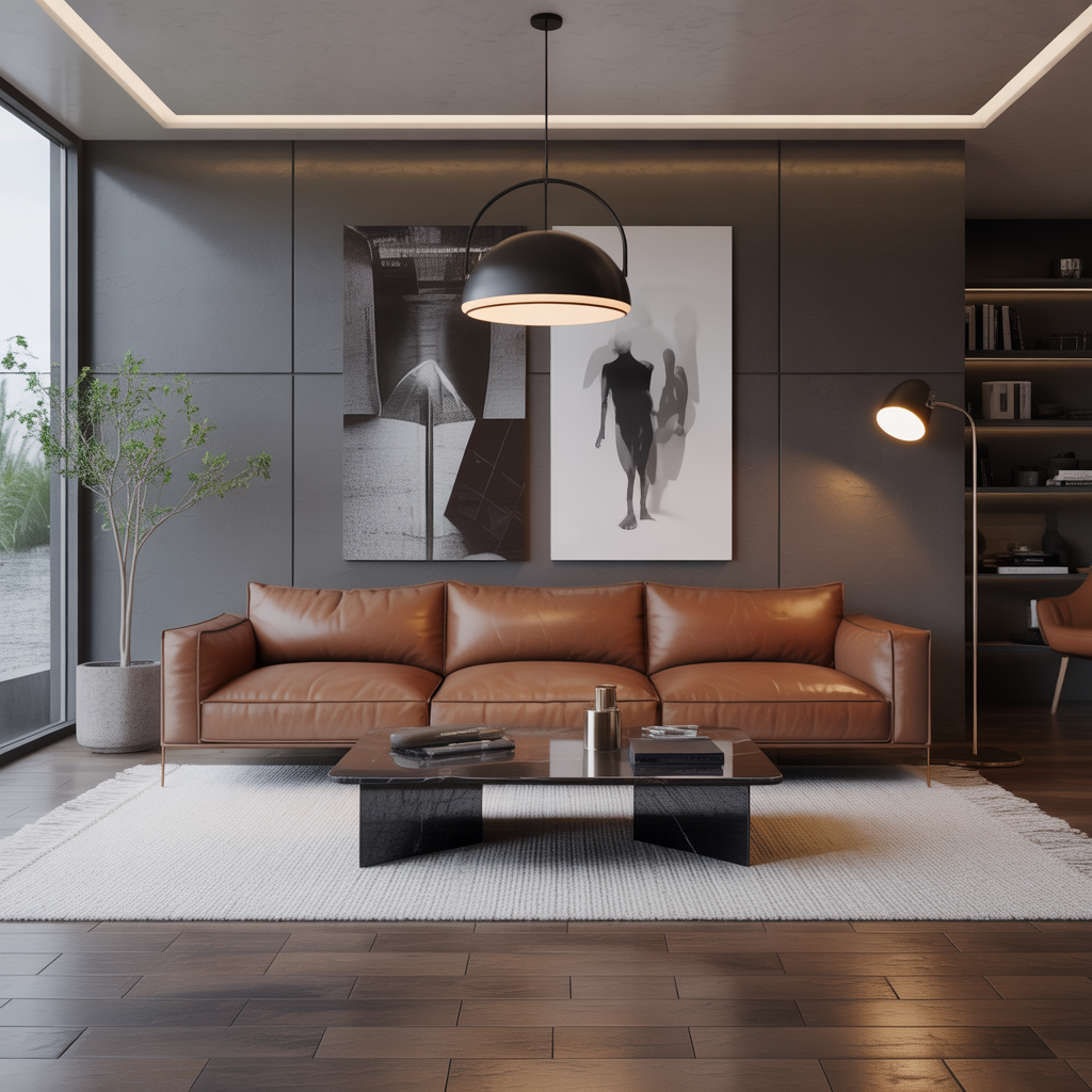 modern bachelor pad furniture ideas