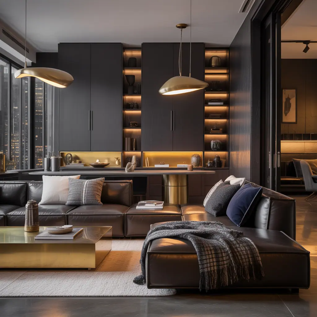 modern bachelor pad furniture ideas