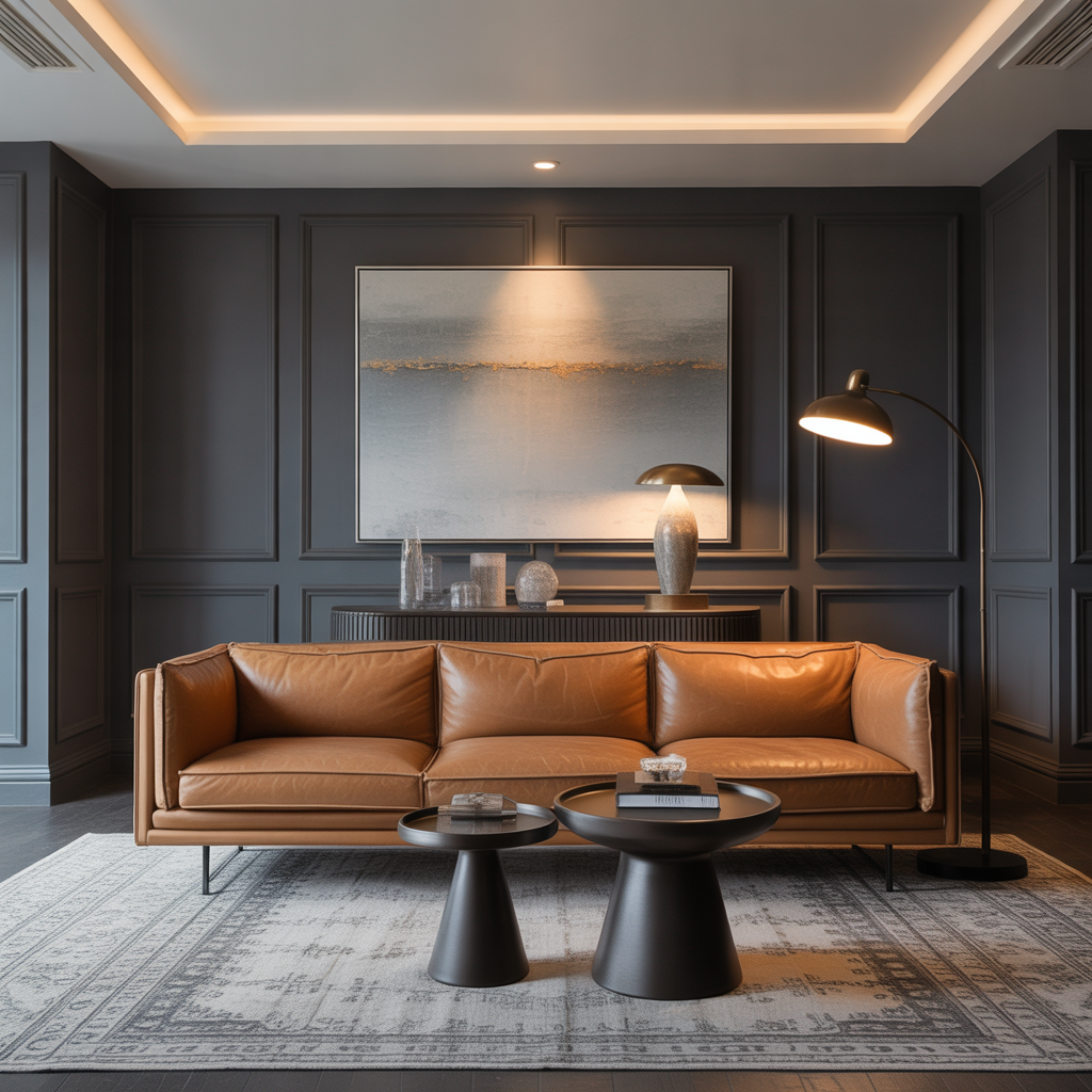 modern living room ideas for men