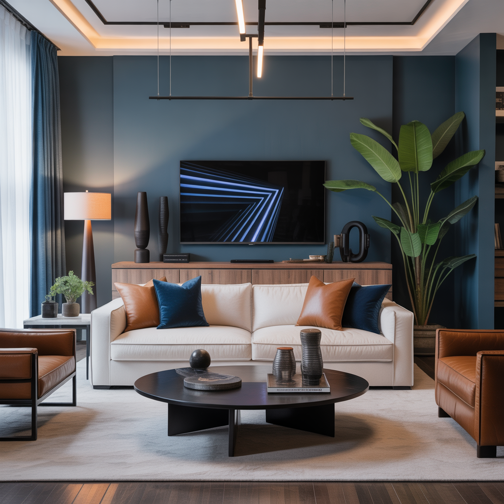 modern living room ideas for men